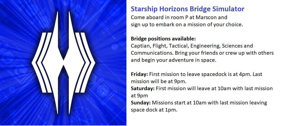 Wanna fly a starship? 
#marsconva