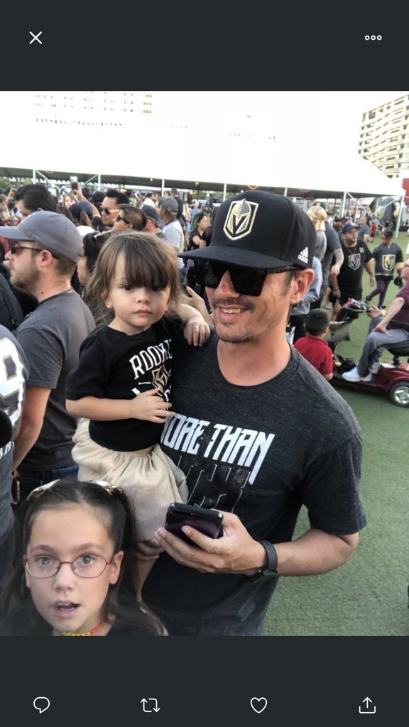 alliversounds's tweet photo. @GoldenKnights @ValleyHealthLV Shes definitely repping all the time! #vegasborn https://t.co/JInDakGj4m