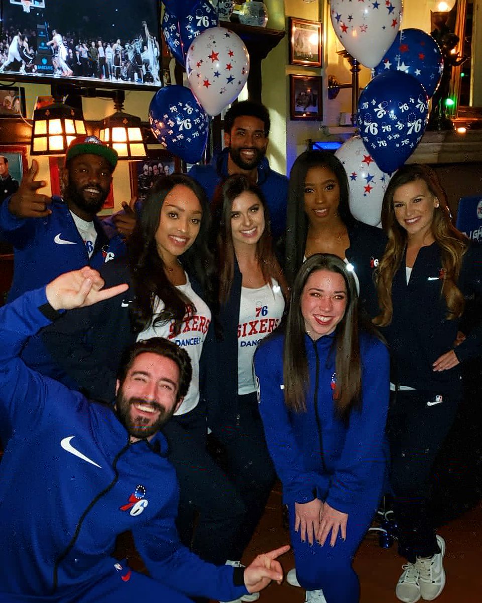 Join us tonight @McGillins as we cheer our @sixers to victory with @DJGhost1 @Sixers_Dancers  & @SixersDunkSquad. Enjoy specials on @corona during the game!