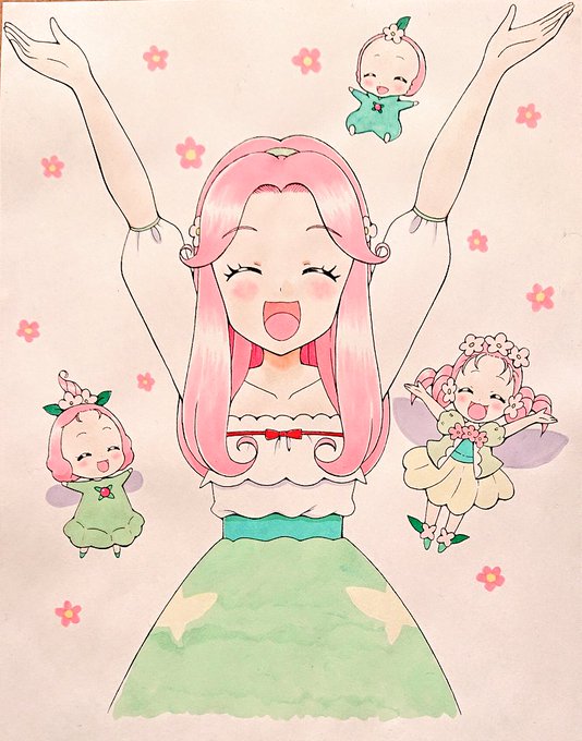 はー❤️⤴️⤴️
#魔法使いプリキュア 