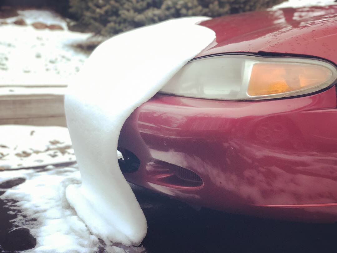 recordwithsam's tweet photo. What the F***!?? I didn’t know snow could do this! 🤔🤯 https://t.co/NiPrdzliuh