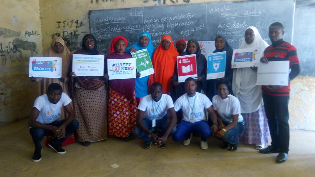 Team_Kaduna's tweet photo. #HappyLearnersProject
#KadunaHandWash
#GetInspiredForPositiveChange
@elrufai @UN @UKinNigeria @UKaid @si4dev https://t.co/sOdkAJnItO