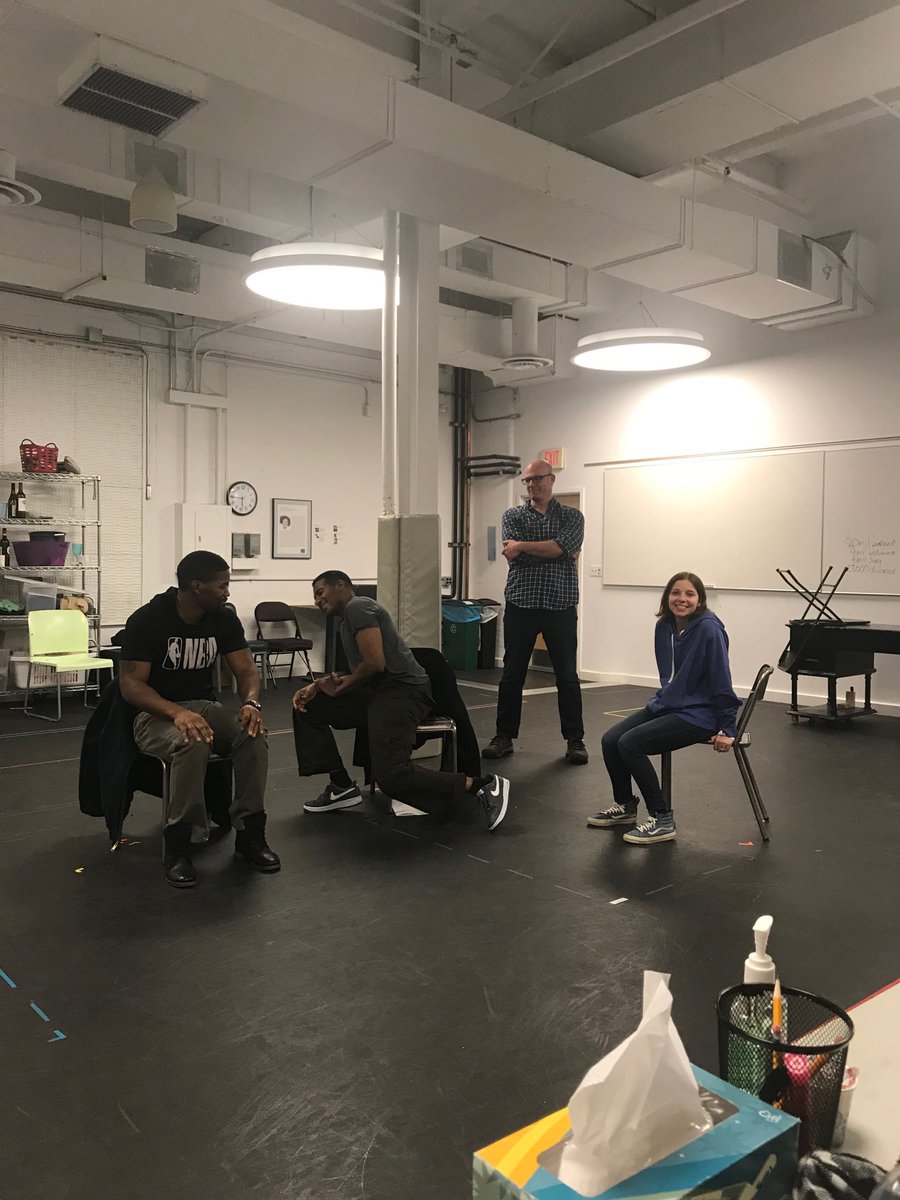 Rehearsal! Good Faith.. ⁦<a href="/yalerep/">Yale Rep</a>⁩ opening Feb 7