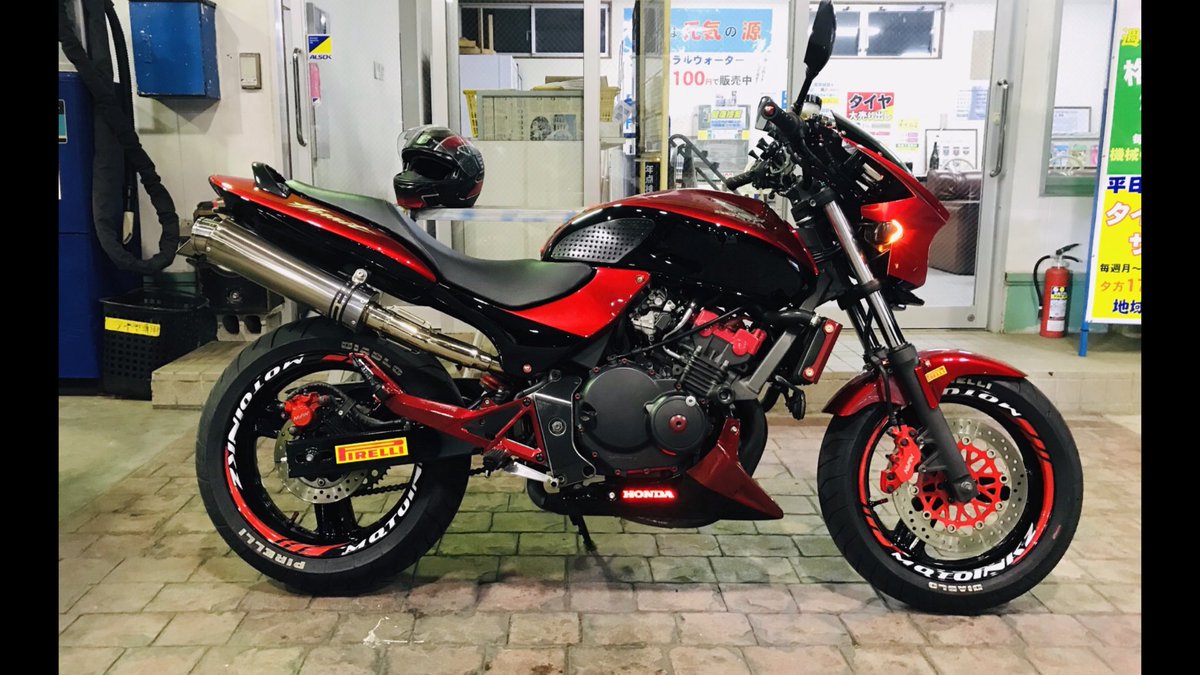 Honda バイクタンク Hazefactory 赤黒 スカルデザインモンキー Honda バイクタンク Hazefactory 赤黒 スカルデザインモンキー