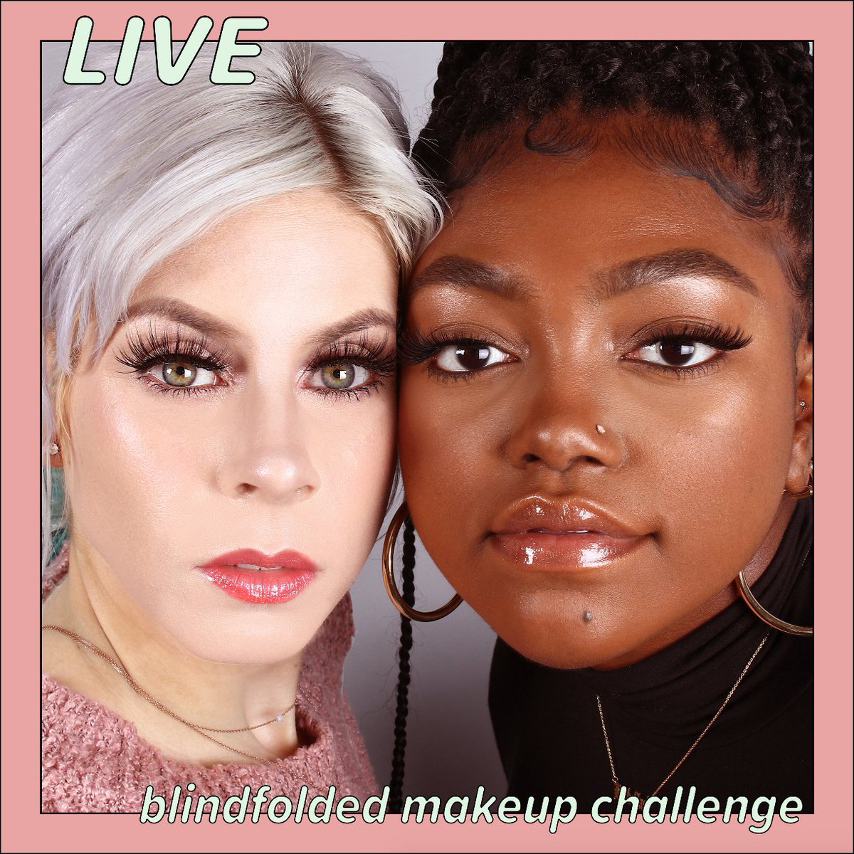 shopmissa's tweet photo. Join us for a #BlindFoldedMakeupChallenge tomorrow at 12:00 pm CST on Instagram! We're super excited, can't wait to hang out with you guys! https://t.co/LRlnrsz2EO