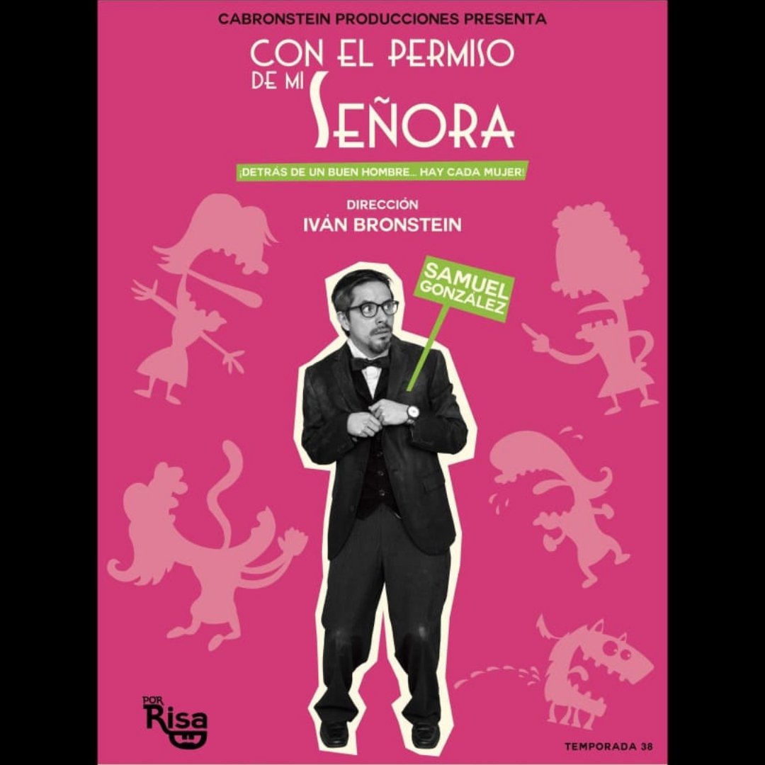 MicroTeatroMex's tweet photo. ¡HOY ESTRENAMOS #MICROOBRA!
#ConElPermisoDeMiSeñora con la dirección de #IvánBronstein (ivan_bronstein) y con la actuación de #SamuelGonzález
Los esperamos en la sala 5
#PorRisa 🎭😀 https://t.co/D7u2fdsxO1