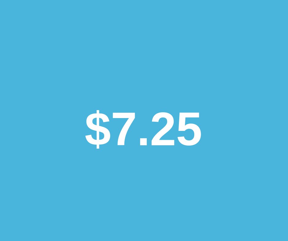 riseupretail's tweet photo. the federal minimum wage, 2009
the federal minimum wage, 2019

#10yearchallenge #RaiseTheWage https://t.co/OCycgFhxNG