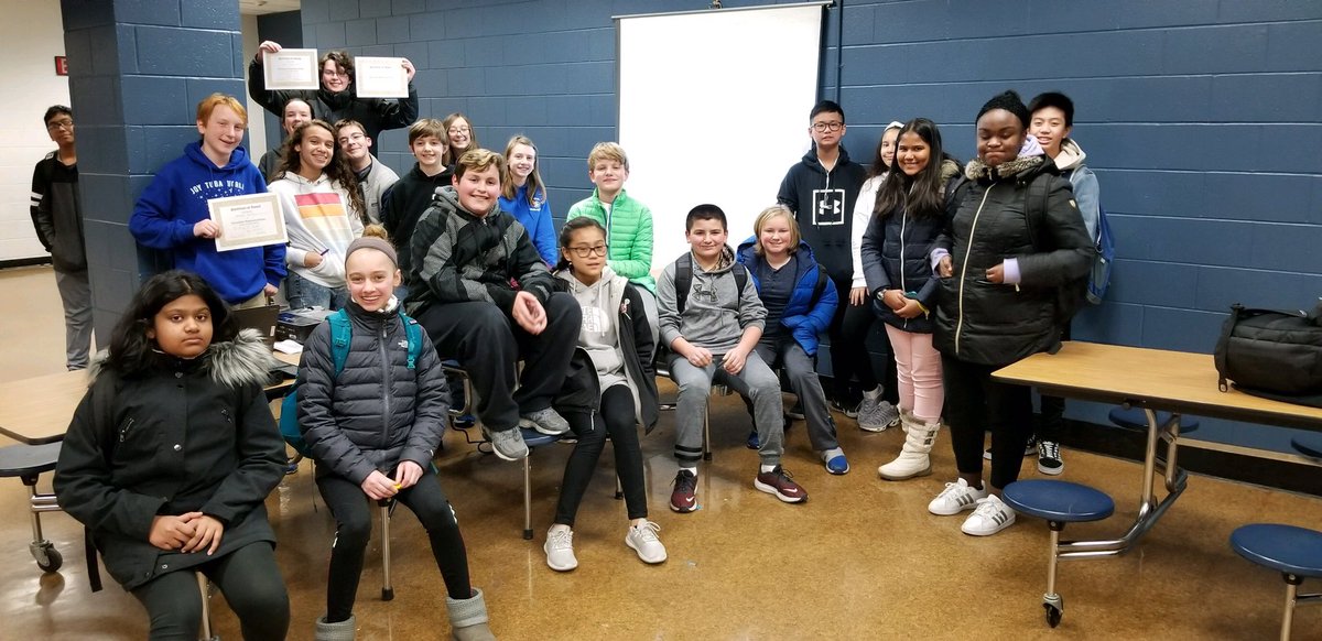 cmshappenings's tweet photo. CMS Sharks take first place in Math League Meet in Swampscott this afternoon! Shark shout outs to 3 perfect high scoring 8th graders! #gosharks #cmsthebest #cmsrocks #mathrocks #perfectscore https://t.co/YXcNXXqLNX