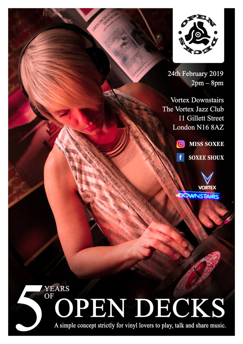 Open Decks UK (@opendecksuk) on Twitter photo 5 years of #opendecks! Join us on the 24th February to celebrate all things #music where the format is strictly #vinyl #vinylrecords #vinylcollection #vinyladdict #records 5 years of #opendecks! Join us on the 24th February to celebrate all things #music where the format is strictly #vinyl #vinylrecords #vinylcollection #vinyladdict #records