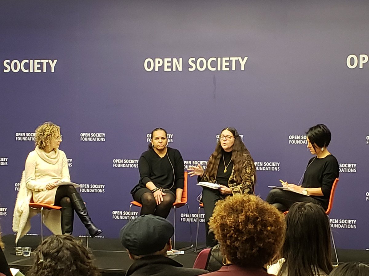 HeatherHaase1's tweet photo. Women incarcerated for #drug offenses not supported by communities like men are - families suffer. We need to #EmpowerWomen &amp; stop jailing them for nonviolent offenses - @ColettaYoungers of @WOLA_org at @OpenSociety event on Women in Prison https://t.co/nW8JHi1y8b