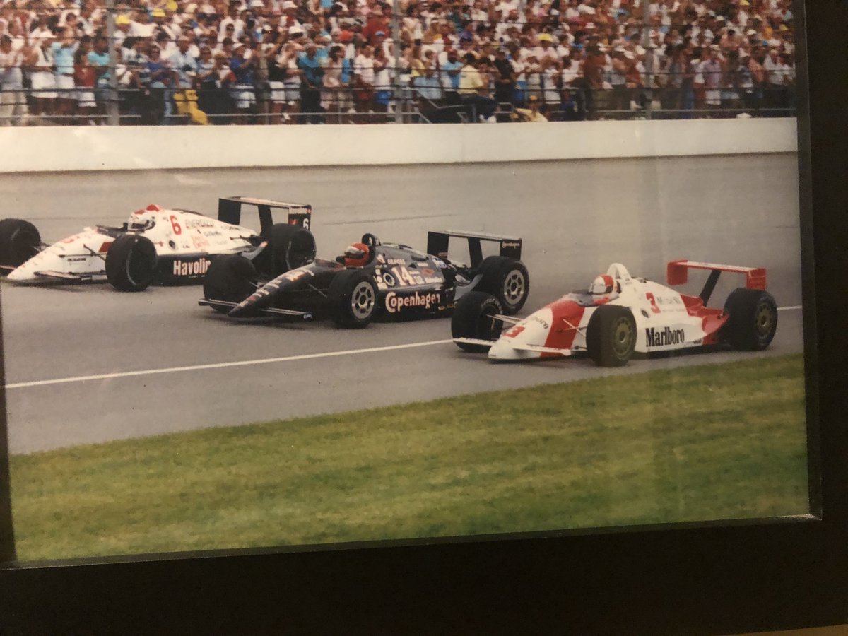 @IMS #1991indy500 this has to be one of the top front rows ever...  all candidates for the Mount Rushmore of the Indy 500... @MarioAndretti could still put a car in the field for the 103rd Indy 500!