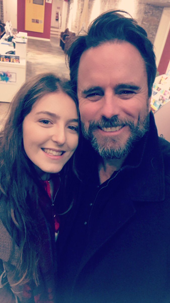 amybrill's tweet photo. I have no words for what has just happened! ❤️❤️ the most genuine person!!!! @CharlesEsten https://t.co/hEaUTcZTI1