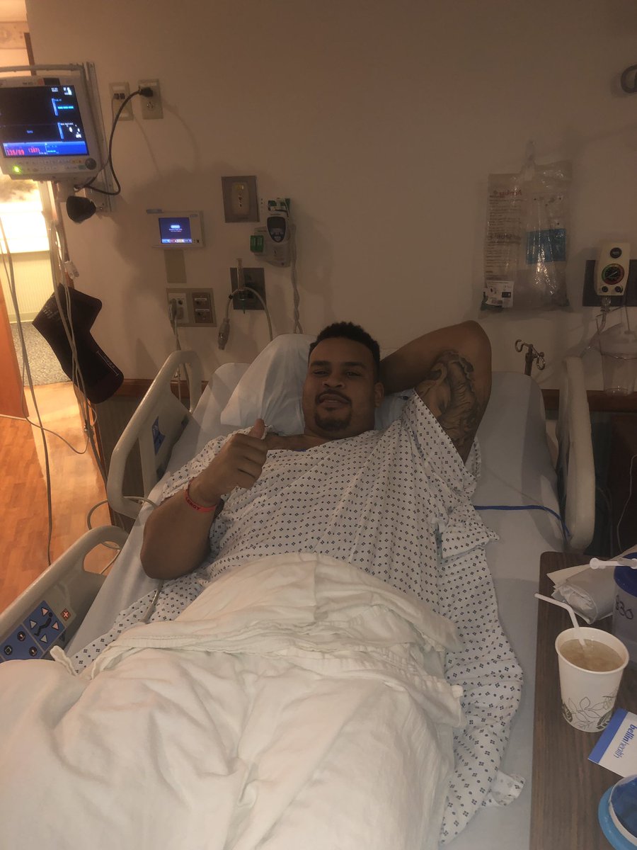 bbrooks_79's tweet photo. Update: surgery was a success. Now the road to recovery starts. I look forward to kicking it’s fucking ass 💪🏽. I appreciate all the get well/recovery tweets too. I love and appreciate y’all ✊🏽 https://t.co/Cc4ftgX1ql