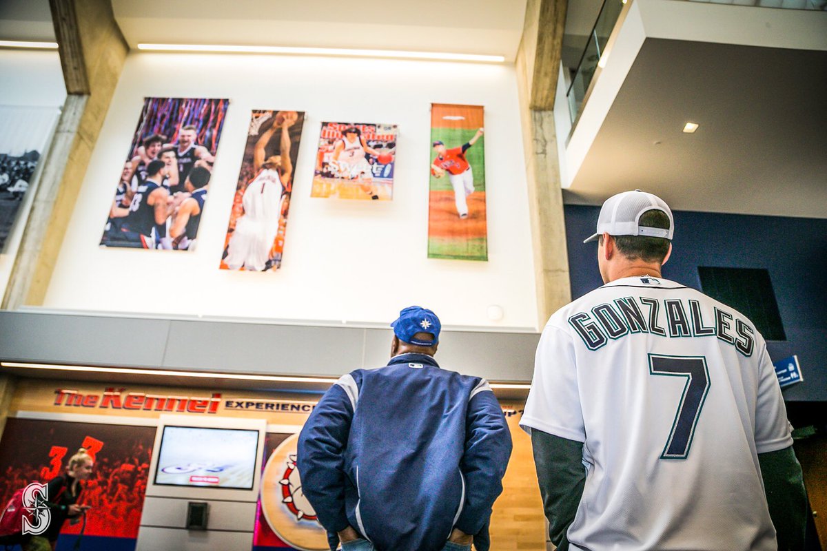 Mariners's tweet photo. Now, no visit to the Lilac City would be complete without stopping by @MarcoGonzales_’s old stomping grounds. 

#MarinersCaravan🚌 https://t.co/OSI0ACEN61