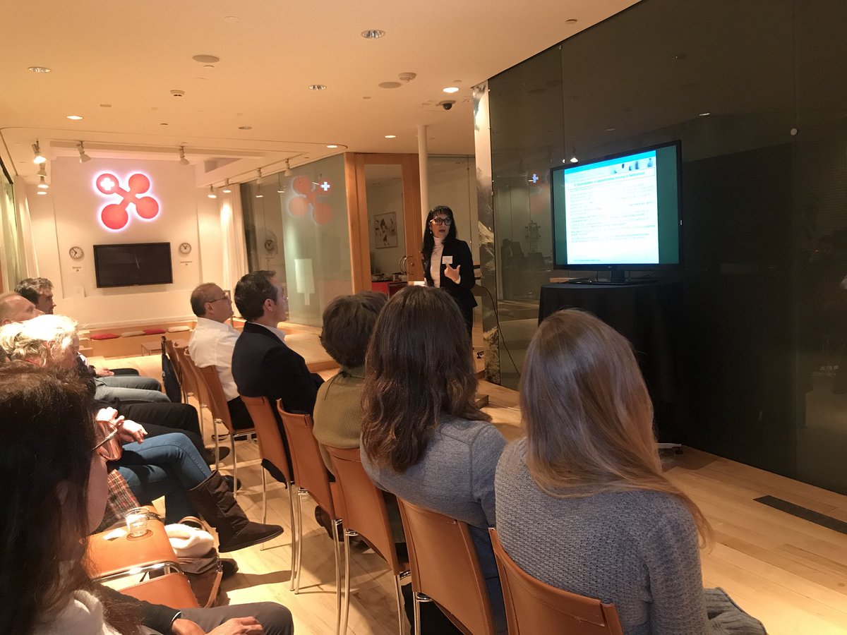 SwissnexBosNYC's tweet image. #education 70% of Swiss youth choose the vocational training career path, says @UschiBac at tonight‘s #event here at swissnex Boston