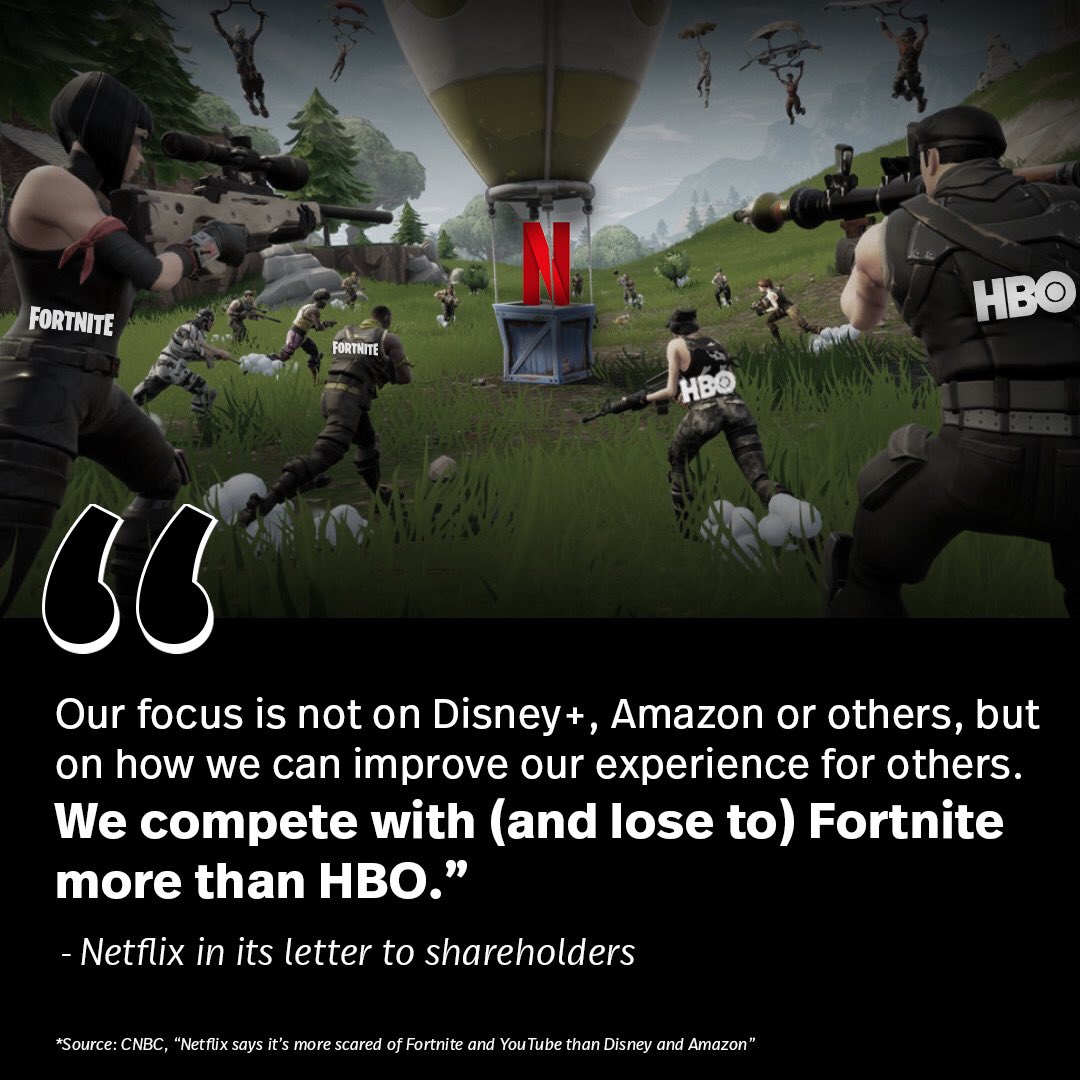 Netflix is keeping its eyes on Fortnite. 👀