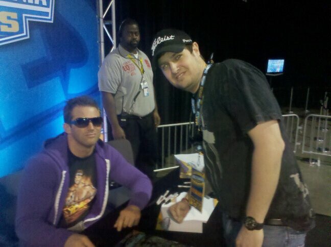 I’ll have to to say since this pic @ZackRyder has came along way #9pmAxxes #BroskiNotHappy #WM27 #ATL @MajorWFPod