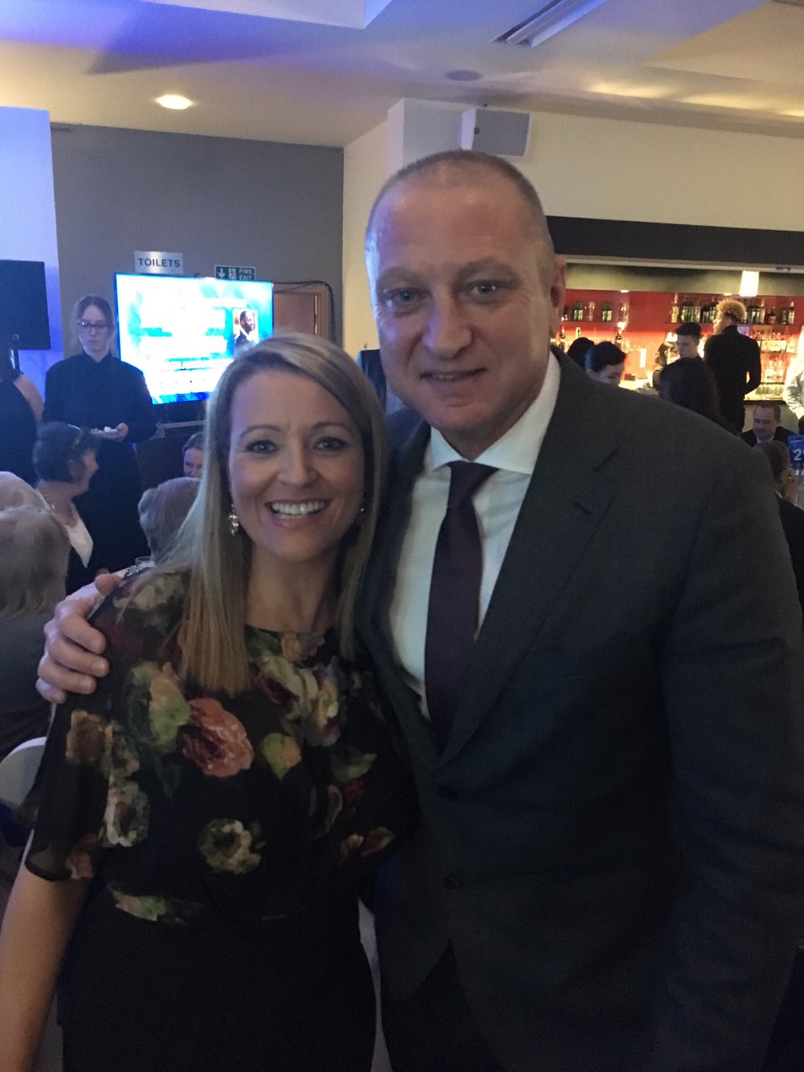 jlbax1970's tweet photo. #LifetimeAchievementAward goes to the very funny @MattElliott01 #LMSA2018 humble speech and a pleasure to meet you! https://t.co/Az01o9hQXf