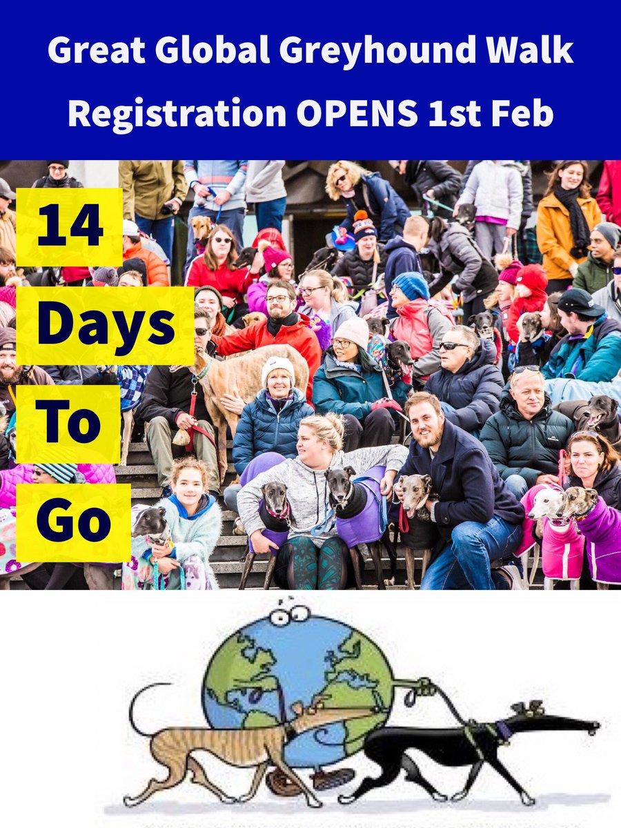Been thinking of registering a walk this year. Well let’s get the countdown for registration started. 

Get your thinking caps on and agree your walk location the doors open in 14 days time