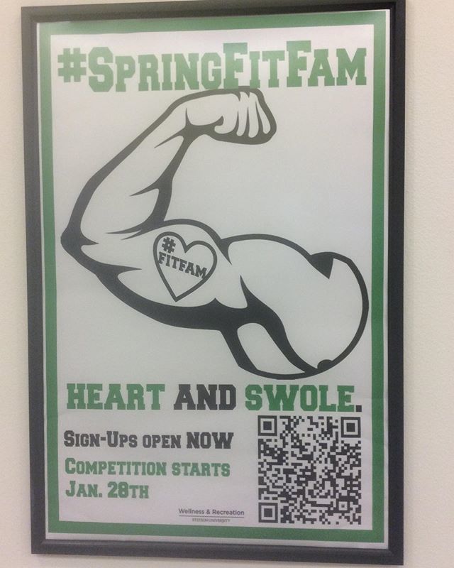 SUWellnessRec's tweet photo. Sign-ups are LIVE for #SPRINGFITFAM! Sign up as an individual or make a team with friends that you love with all your #HEARTANDSWOLE 💚#twitter #SUWAR https://t.co/BnfPgAKMQz https://t.co/VT1ouDOEnD