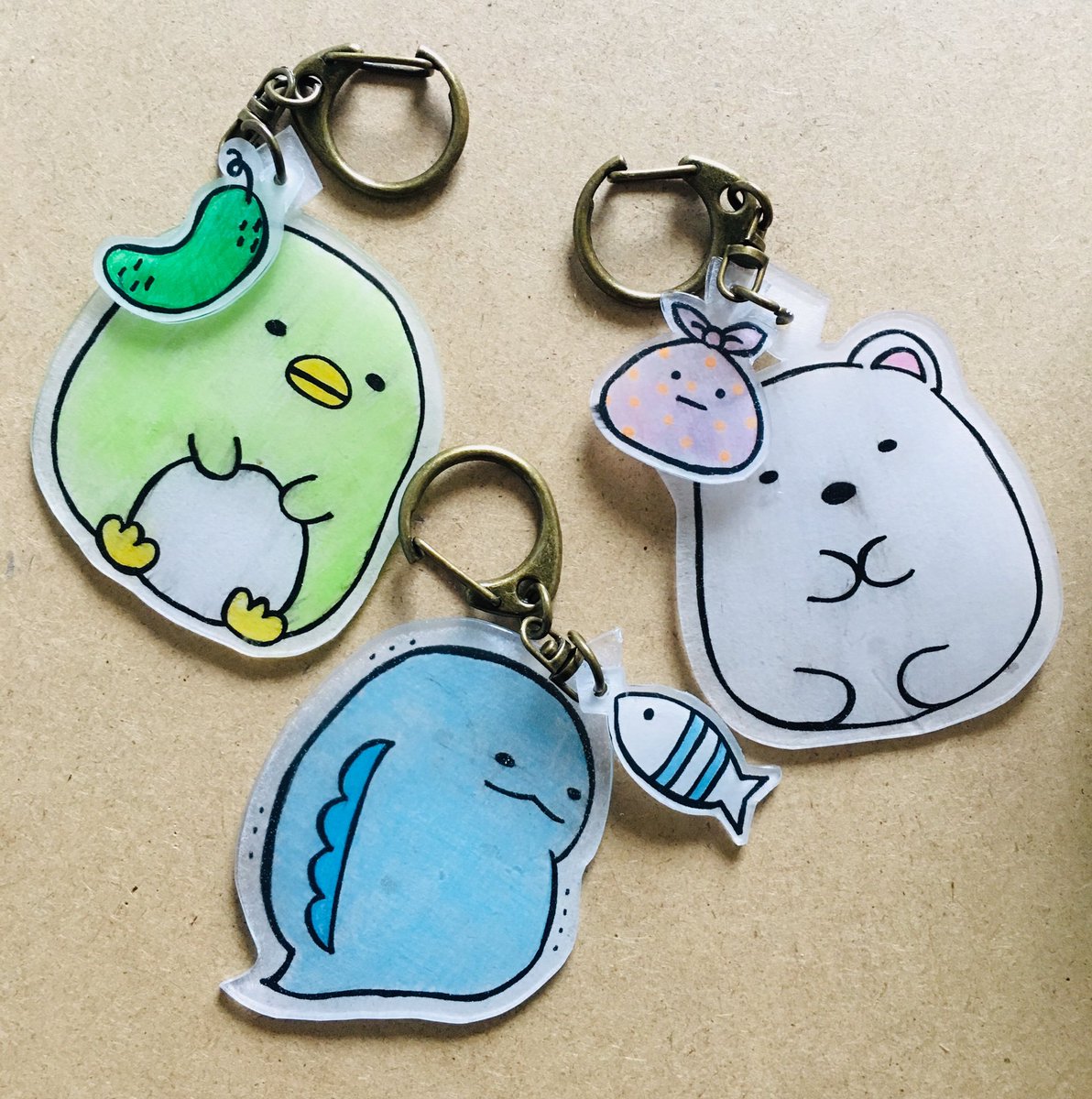 おしゃれ すみっコちゃんプラ板1枚60円 素材 材料 Www Thjodfelagid Is