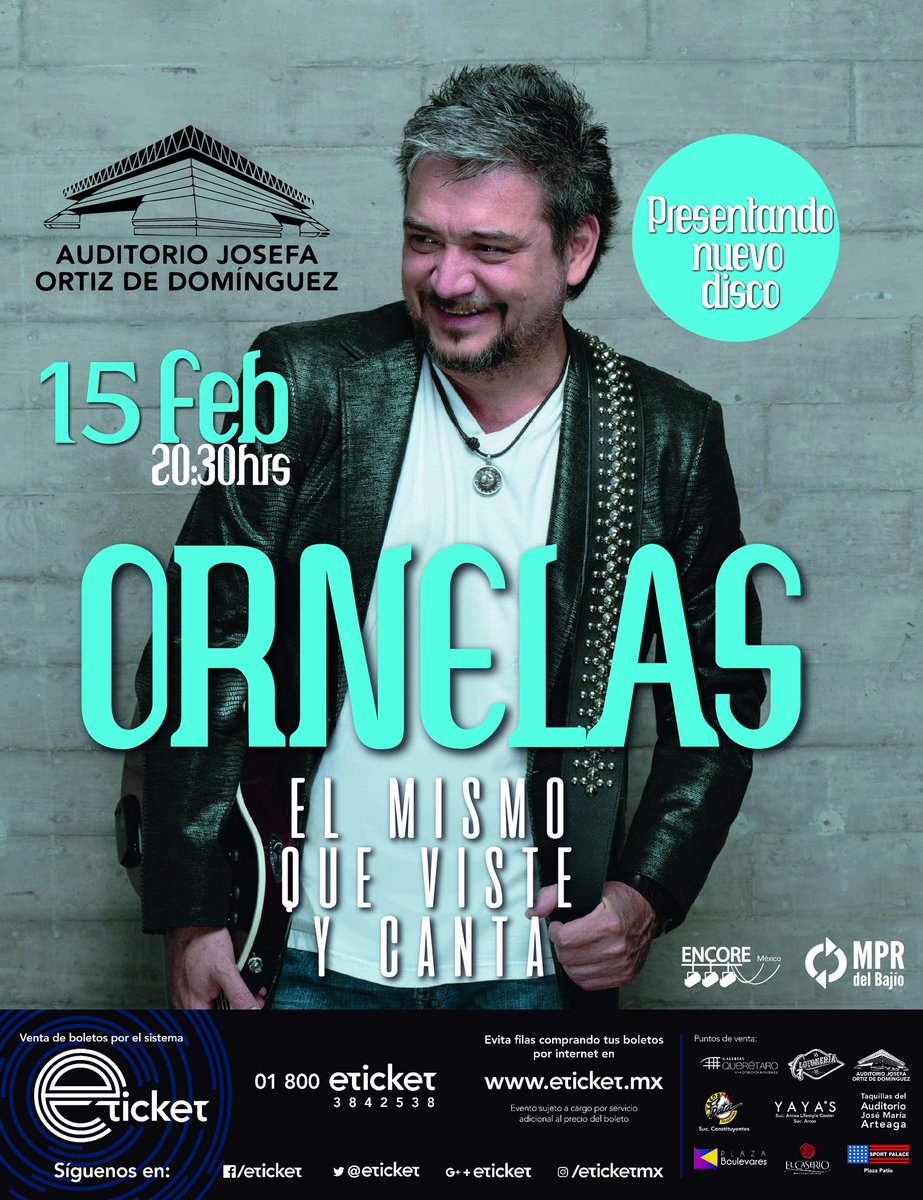 mprbajio's tweet photo. Ya estamos listos para celebrar #ElAmorylaAmistad con #ElMismoqueVisteyCanta este 15 de Febrero en el AJOD, Boletos en @eticket No te lo puedes perder!! https://t.co/mfxWBg82CV
