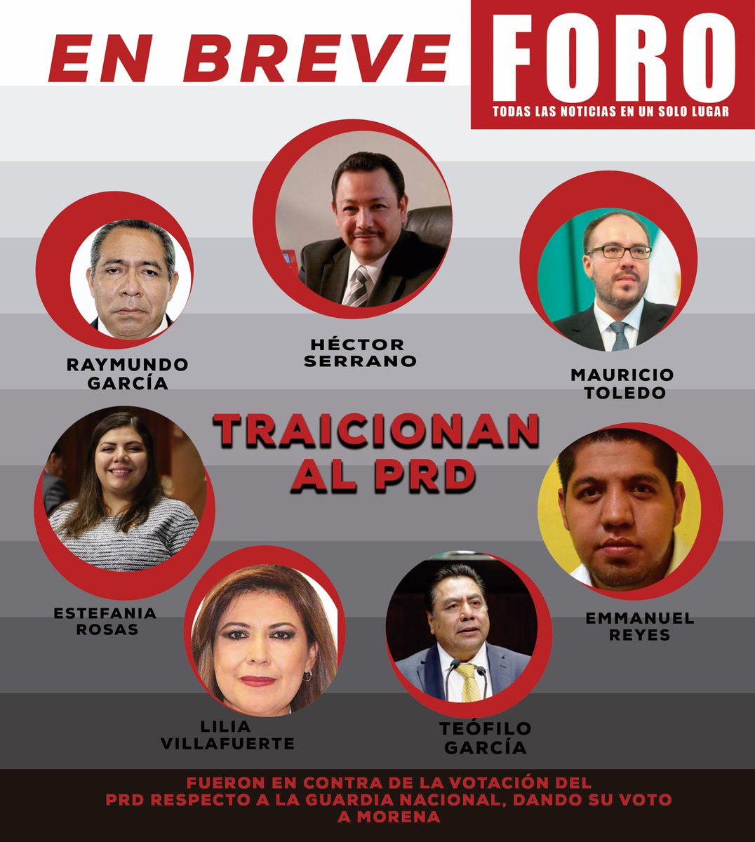 NoticiasForo's tweet photo. Diputados traicionan al @PRDMexico, dan su voto a MORENA. https://t.co/wsk4X08AY4
