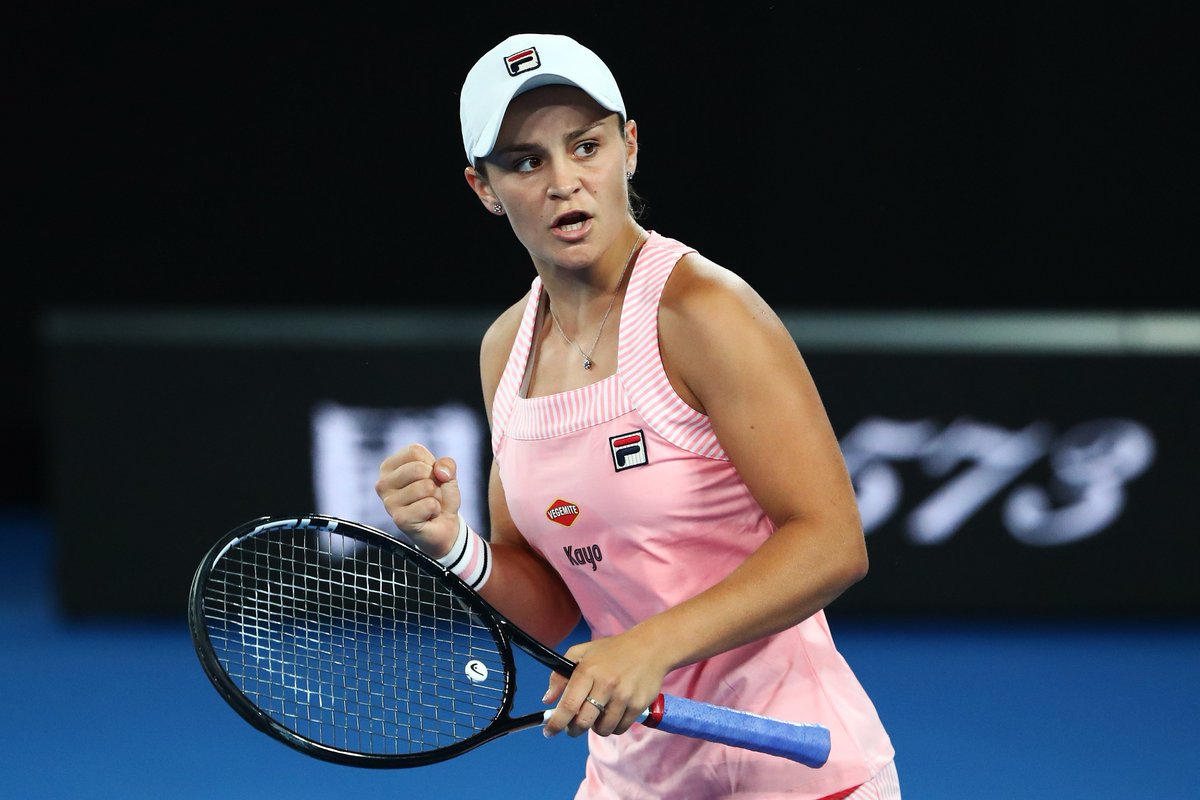 WTA (@WTA) on Twitter photo 18/01/2019 02:00:06 🇦🇺@ashbar96 reaches her first @AustralianOpen fourth round --> wtatenn.is/mQXsTE 🇦🇺@ashbar96 reaches her first @AustralianOpen fourth round --> wtatenn.is/mQXsTE