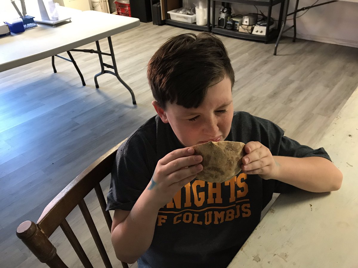 Here is the Mystery Snack of the Week. They got it with one letter to spare! Delicious and sweet treat, full of good nourishment. Thanks to our friends at StepUp &amp; Safe Place for joining in the fun. What will be the snack next week......stay tuned :) <a href="/mnemiopsis/">Rob Condon</a> #HealthyEating