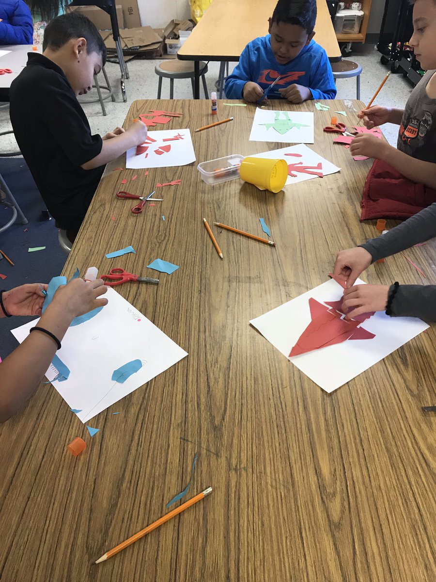 HESlibSTEMtech's tweet image. Inspired by Michael Hall’s book, “Perfect Square,” a square is just a square until it becomes...