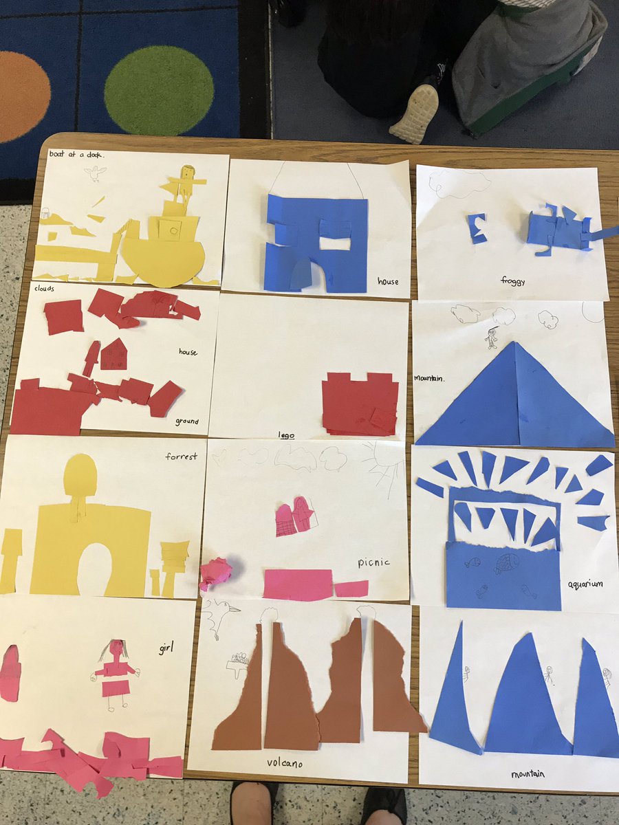 HESlibSTEMtech's tweet image. Inspired by Michael Hall’s book, “Perfect Square,” a square is just a square until it becomes...