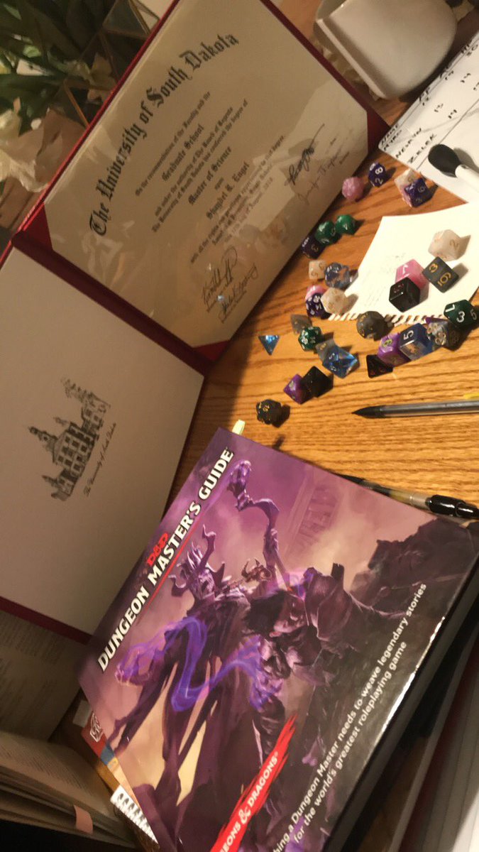 ShaydieRE's tweet image. Don’t have a proper DM screen.... but I do have this $40k piece of paper that I’m not currently using 😂 #improvising #dnd5e @ell_nels