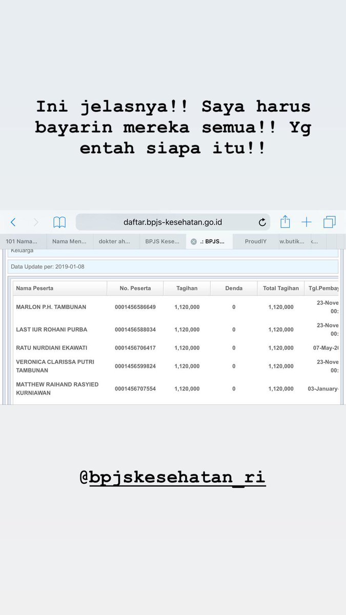ratuutier's tweet photo. Please concern @BPJSKesehatanRI https://t.co/6D2HEfmOBJ