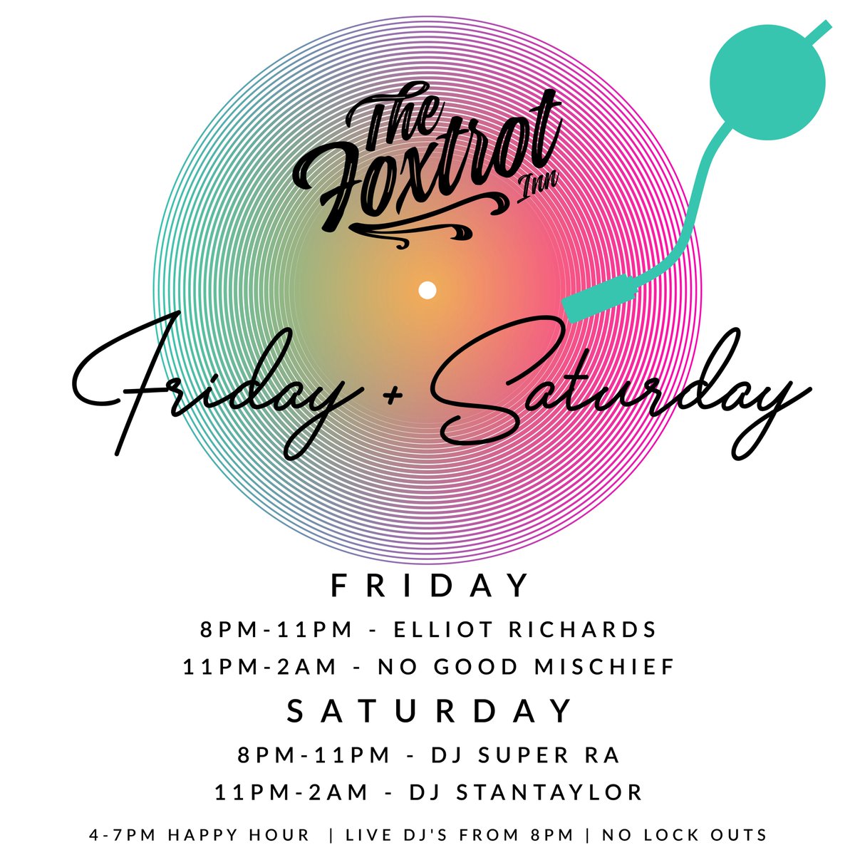 Whether you're into funky house or rare grooves, we've got the tunes that'll get you in a good mood! Ditch the lockout laws and come get your boogie on with us. Happy hour from 4pm, and live music for all, our little hole in the wall is calling your name 🦊