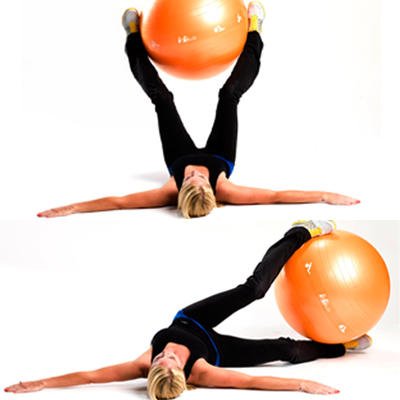 thelivewellplan's tweet image. Position a stability ball between your feet and extend both legs up towards the ceiling, just above your hips, knees slightly bent to get a healthy exercise.
#goodexercise #healthybodyneeds #thelivewellplan