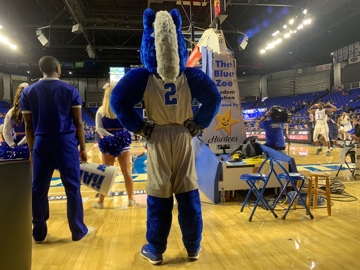 Blue Raider SHOUT OUT to <a href="/MTSUSAE/">SigmaAlphaEpsilon MT</a> <a href="/atomtsu/">Alpha Tau Omega MTSU</a> for being LOUD AND PROUD tonight in the new official <a href="/Hardees/">Hardee’s</a> Student Section 🔵
Exactly the support <a href="/MT_MBB/">Middle Tennessee Men's Basketball</a> needed to secure the win in the Murphy Center 🏀