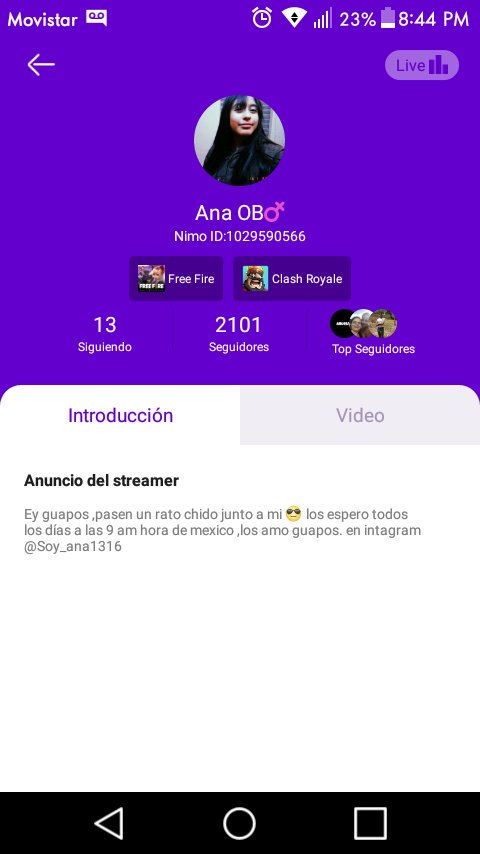 AnaLBO2's tweet photo. Streamer oficial de Nimo ,siganme:) https://t.co/snSYBq6KDW