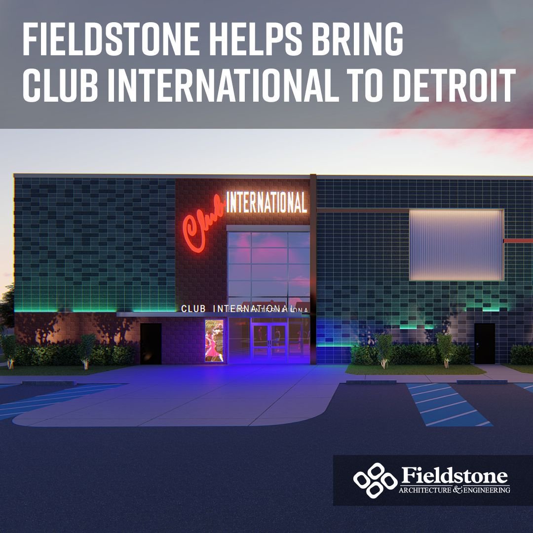 FieldstoneAE's tweet image. There is a new nightclub coming to Detroit. Fieldstone A&amp;amp;E has been hired by Zamora Entertainment to design Club International. Read more about it here:  buff.ly/2TZbVP7

#FAE #FieldstoneDesign #Commercial #Detroit #Nightclub #detroitnightlife #buildingdet #crainsdetroit