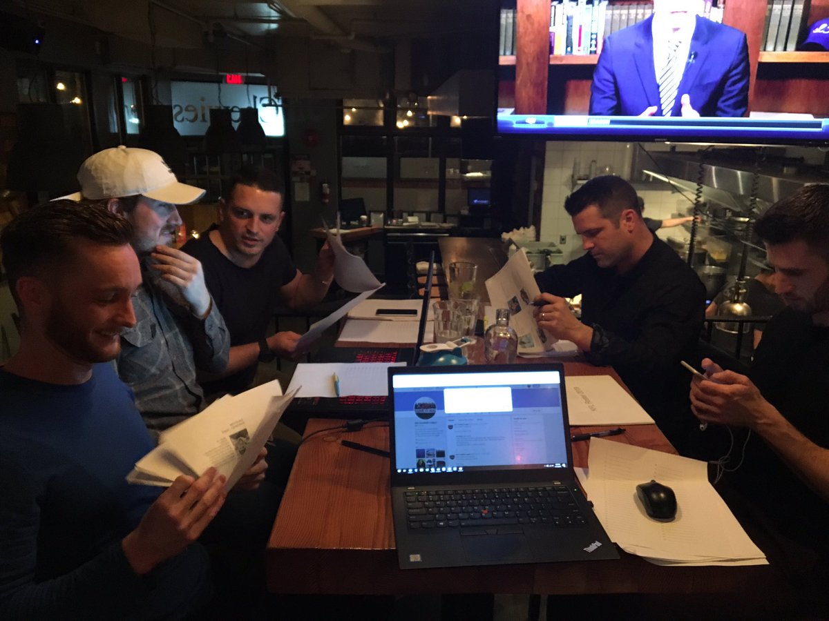 KFLcanada's tweet photo. Countdown to the first pick of the 2019 KFL draft is down to the wire! Just waiting on @The_Chiseler to arrive to get the party started! https://t.co/olouhfB4Mg