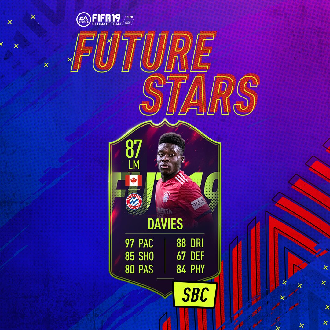 Ea Sports Fifa Jp フューチャースターズ デイヴィスの Sbc が Fut に登場 Futjp Fifa19