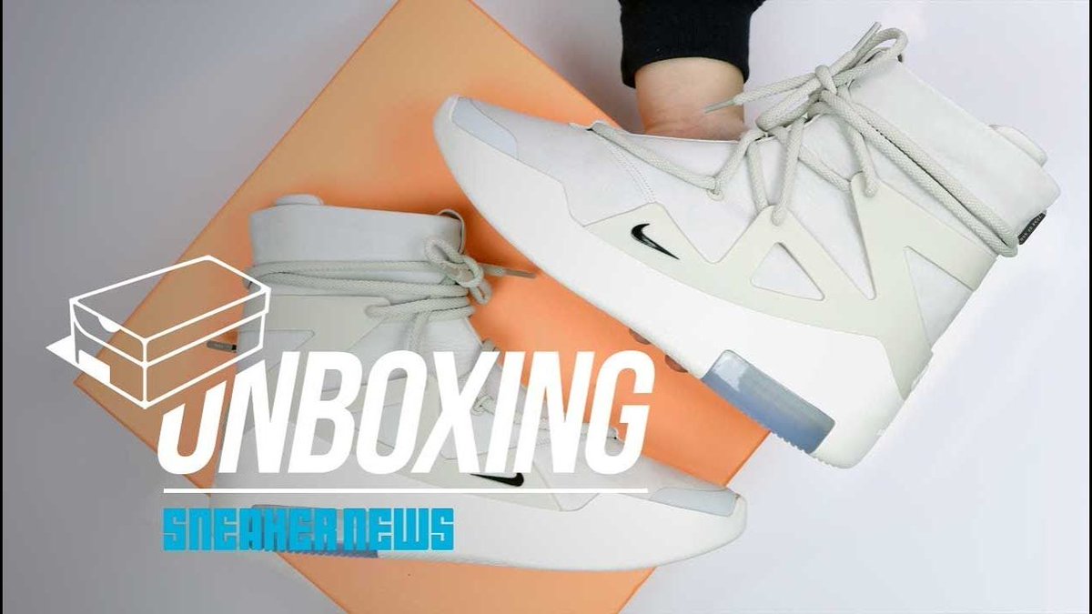 fear of god unboxing