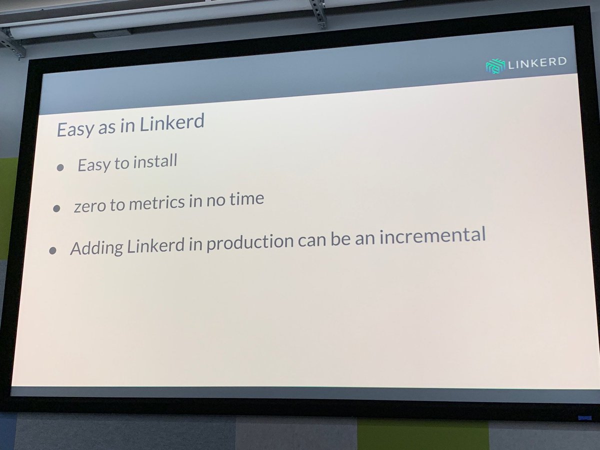 conradwt's tweet image. Great overview and demo of @linkerd by @dadjeib here at the @kubernetesio Meetup #KubernetesMeetup #k8s 👏🏾👏🏾👏🏾👏🏾