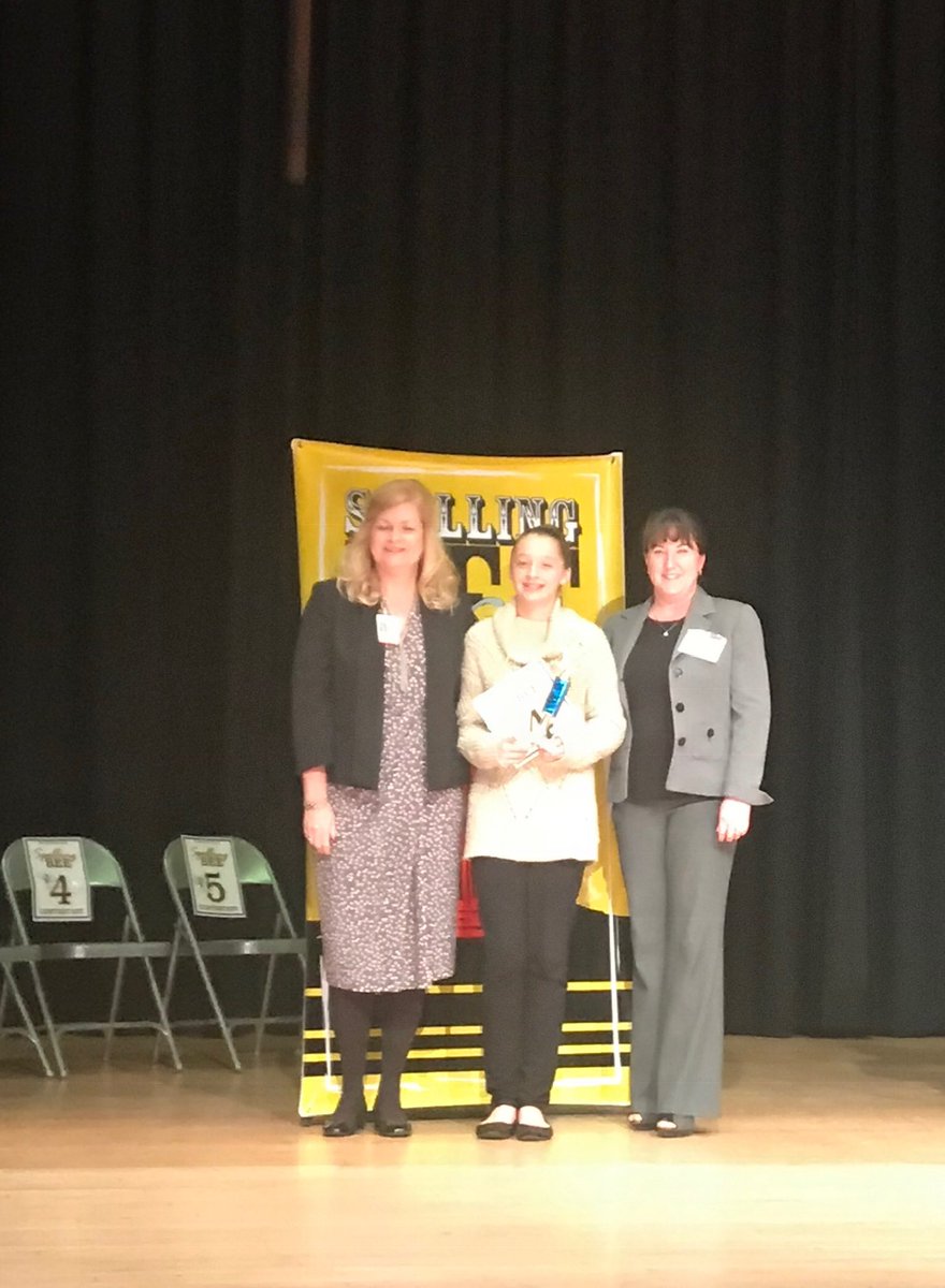 gigi_maurer's tweet photo. Thorner’s Sofia Alderete...1st Place in the regional Spelling Bee! On to the county! #ThornerThunder #TeamBCSD https://t.co/g061puJzvX
