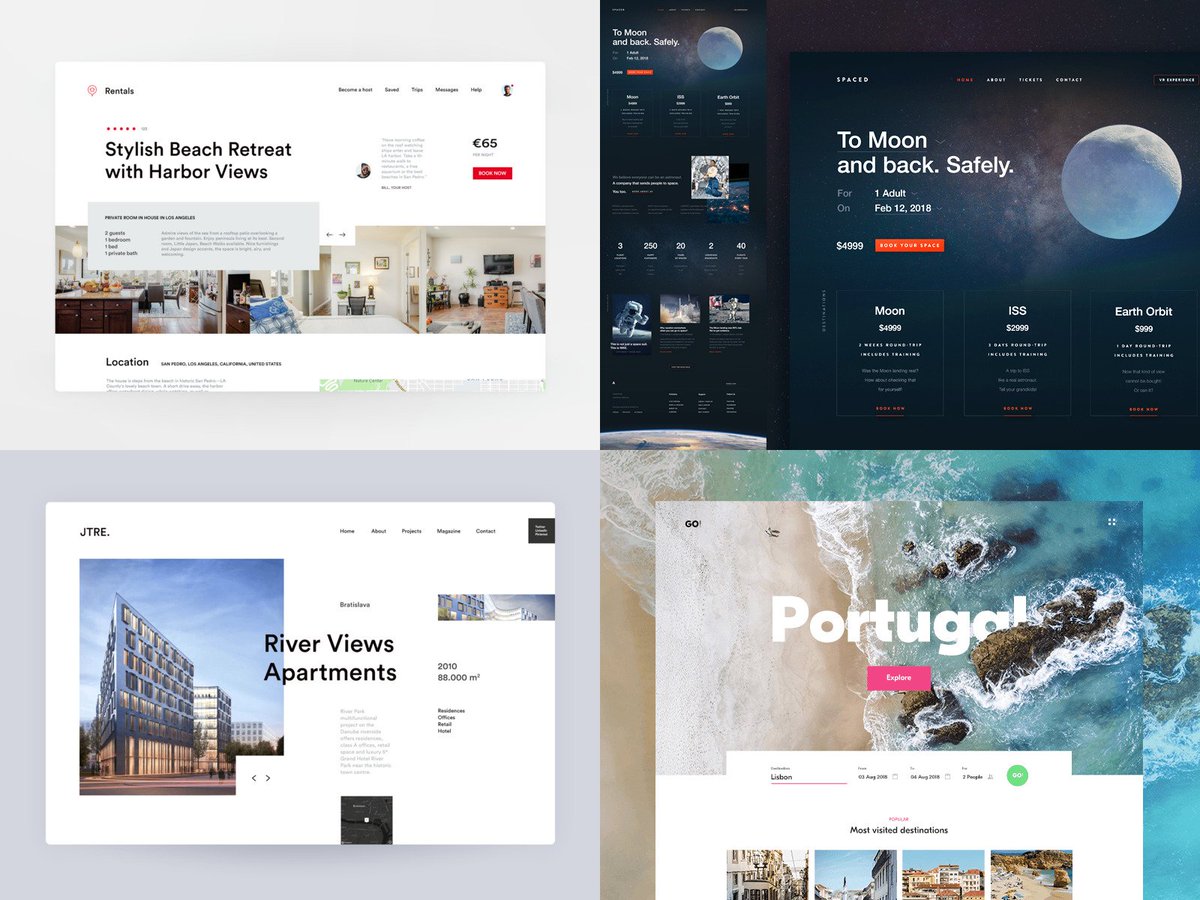 darinkaio's tweet photo. Thank you @dribbble, I ♥️ you.
🎉 In 2018, I doubled my following.
🎉 @DannPetty selected me for top 5 in his #SPACEDchallenge for that dark site design you see there 👇
🎉 I figured out my niche: real estate (funny that those are my most popular!) https://t.co/dmt1HdehCW