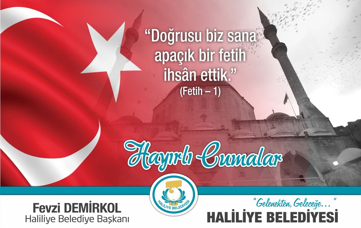 FevziDemirkol's tweet photo. Cumamız mübarek, dualarımız kabul olsun. 
Dualarımızda buluşmayı diler, selam ve saygılar sunarım. https://t.co/Tmgxj4jpRR