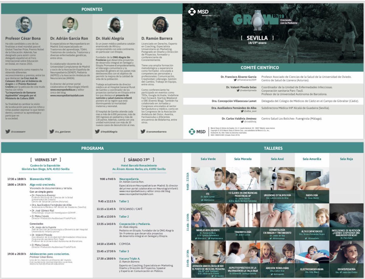 flash2flash's tweet photo. Esta tarde nuestro compañero de #Flash2Flash, Manu Casais, participará en #MSDGROWTH2019 de @MSDEspana. Donde conoceremos los aspectos más novedosos y de interés para la #Pediatría de mano de un elenco de expertos.
#MSDGrowth19 #Flashexperience #letsflash @msd_es https://t.co/eFdPtzQeM0