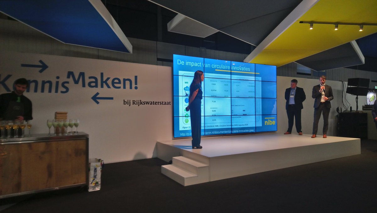 RWS, NIBE en Centrum Hout hebben de potentie van hout- en biobased in de GWW verkend. De potentie is er volop en producten liggen klaar! #infratech #KennisMaken "We werken samen met de keten om dit binnen het areaal van <a href="/Rijkswaterstaat/">Rijkswaterstaat</a> te realiseren", aldus <a href="/JeroenNagel/">Jeroen Nagel</a> van RWS