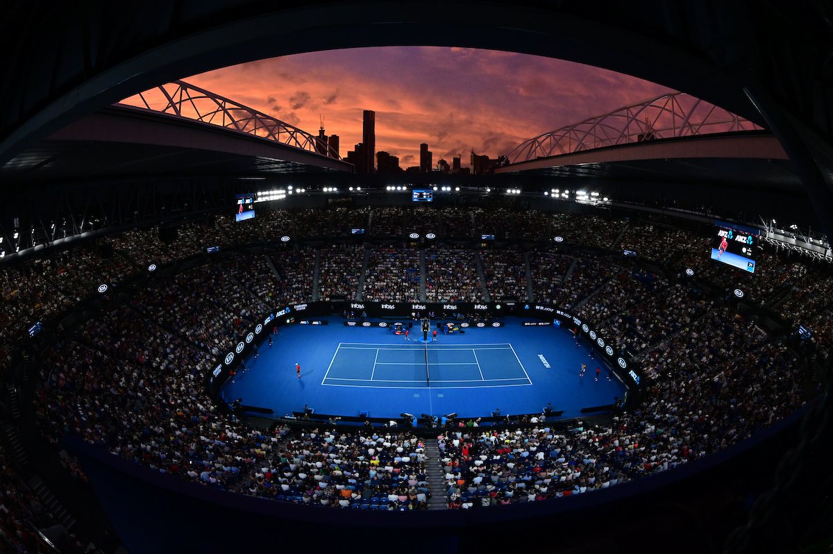 This is our view 😍

Where in the world are you watching?

#AusOpen