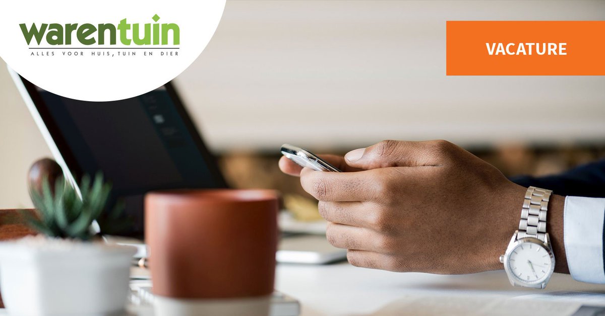 Zoek je leuk werk naast je studie/baan/kinderen? 

Warentuin is opzoek naar een enthousiaste medewerker én een afdelingshoofd voor de afdeling Productbeheer. warentuin.nl/vacatures/
Kom jij ons team versterken?