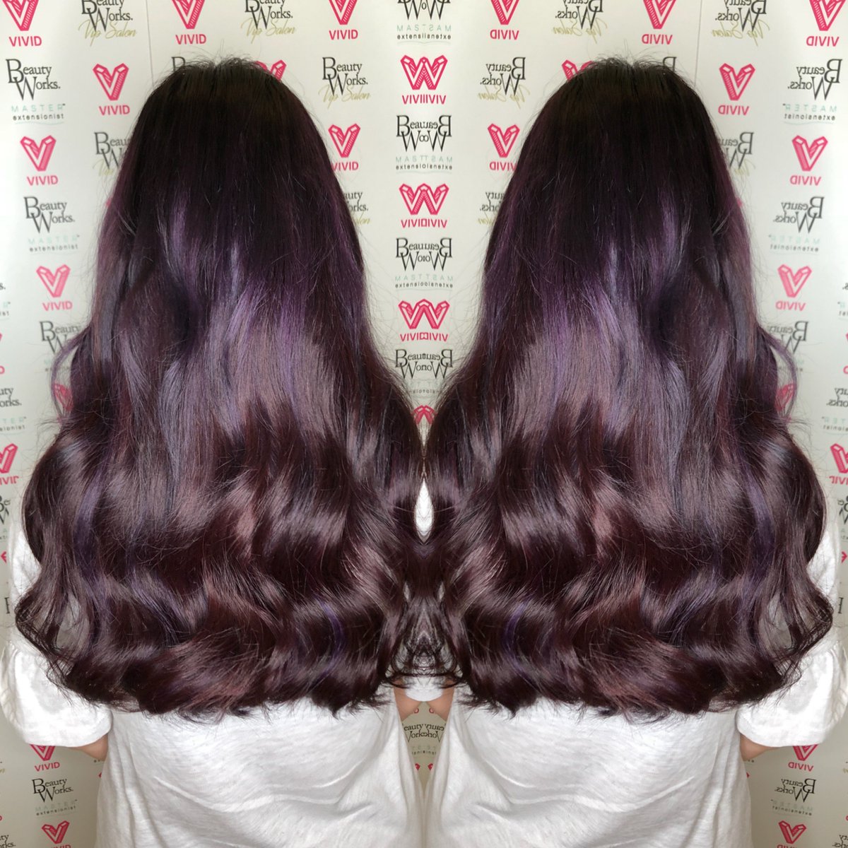 Purple Princess! 💜👸 Who else loves these purple locks? 😍 

#PurpleHair #VividHair #Northamptonshire